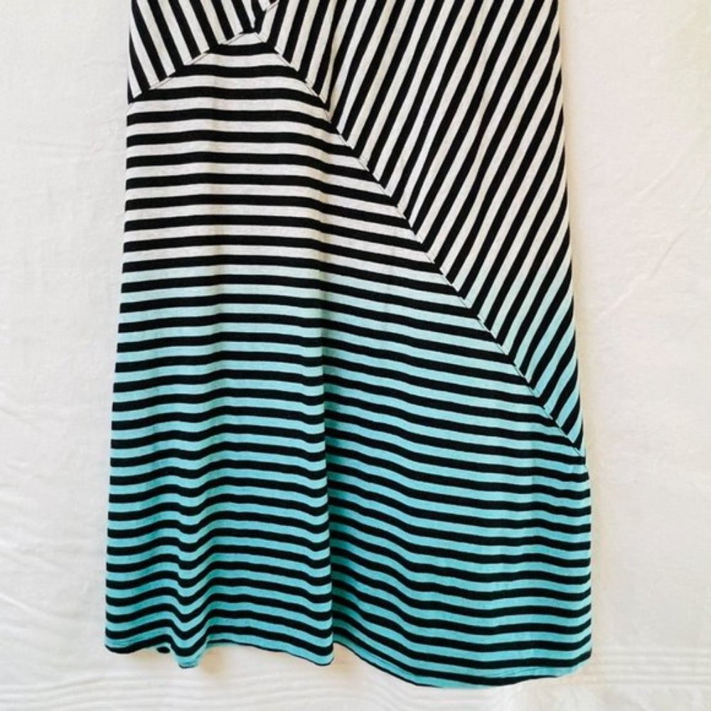 Calvin Klein Maxi Skirt  Womens Small Stripes Quick Dry Festival Patchwork - Picture 6 of 10